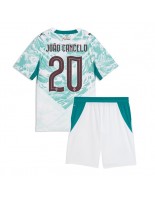 Portugali Joao Cancelo #20 Vieraspaita Lasten MM-kisat 2026 Lyhythihainen (+ shortsit)